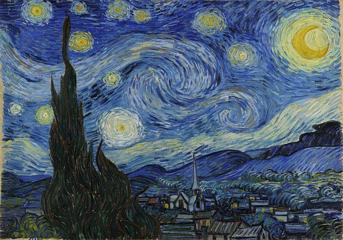 Van Gogh’s Starry Night: A work of imagination 